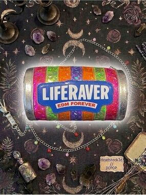 Dolls Killx Club Exx LIFE RAVERS CROSSBODY BAG - PINK